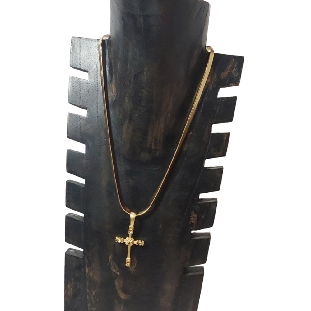 Gold Cross  Gold Chain